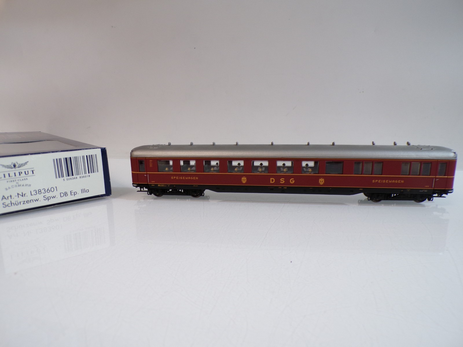 Liliput H0 L383601 Schürzenwagen Speisewagen der DSG in OVP BH2046
