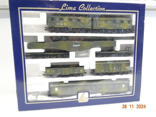 Lima H0 149705 Militärzug Set 5tlg. Leopold Kanonenzug mit Diesellok OVP LE7516 – Bild 3