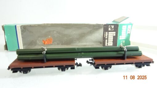 Lima N 482 Drehschemelwagen mit Ladung in OVP RR2645 – Bild 3