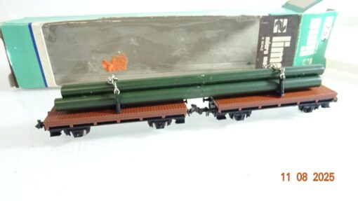 Lima N 482 Drehschemelwagen mit Ladung in OVP RR2645