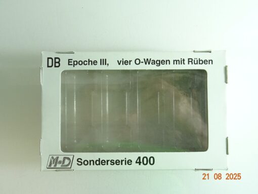 M-D H0 Sonderserie 400 Leerverpackung siehe Foto PK723