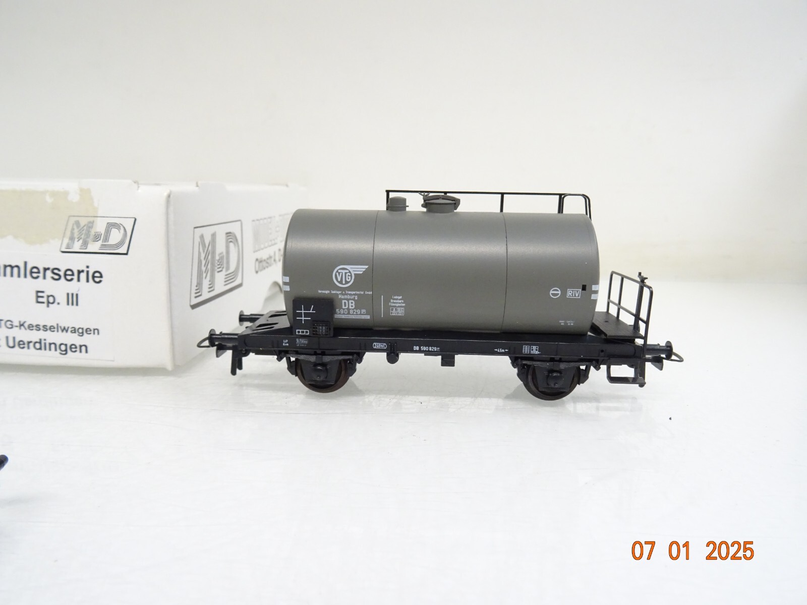 M+D H0 116 Kesselwagen VTG der DB in OVP PR5078 – Bild 3