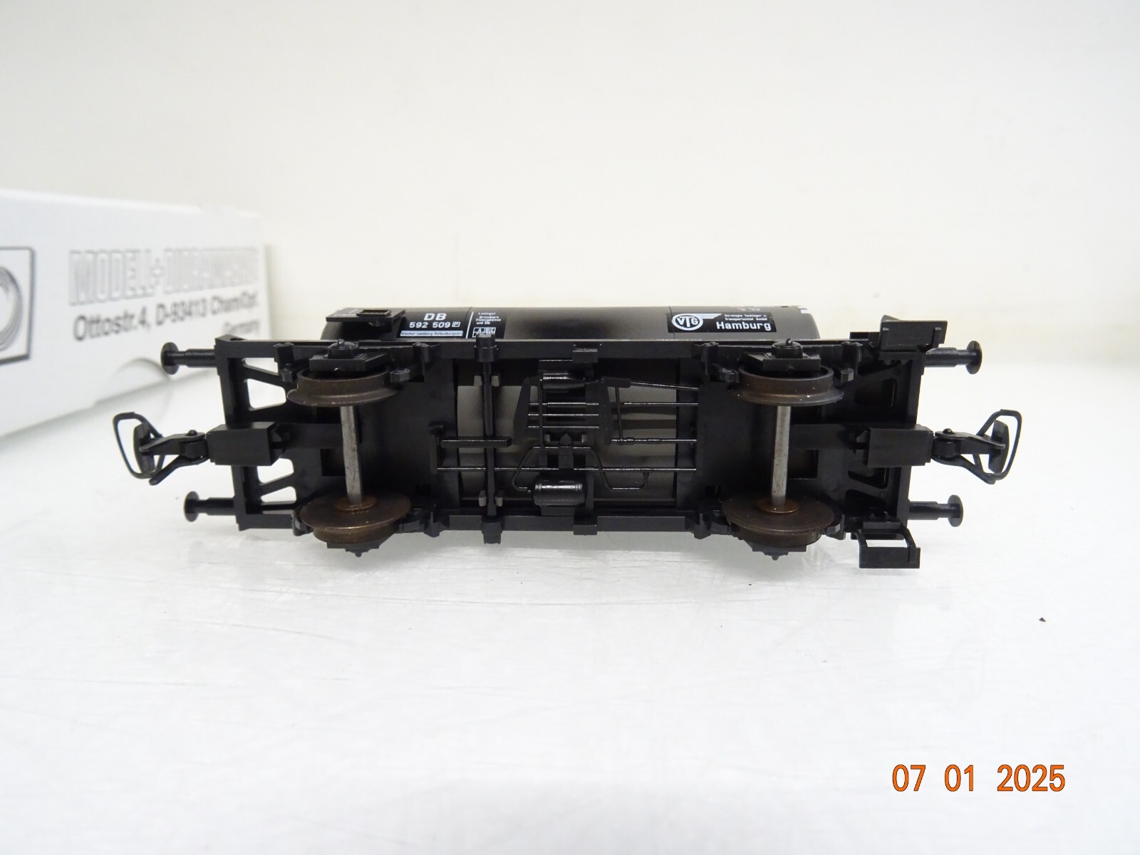 M+D H0 415/2 Kesselwagen VTG der DB in OVP PR5082 – Bild 4