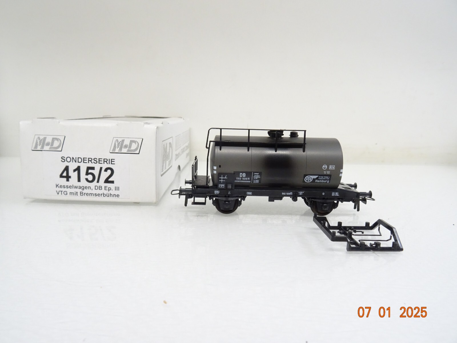 M+D H0 415/2 Kesselwagen VTG der DB in OVP PR5082