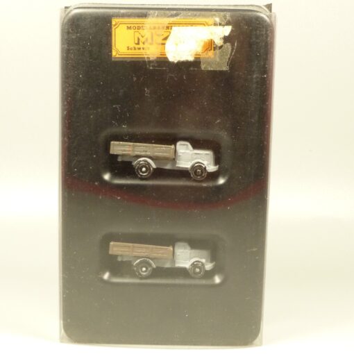 MZZ Modellbahnzubehör Spur N 3120 Opel Blitz Pritschen-LKW 2er-Set in OVP EX6345 – Bild 5