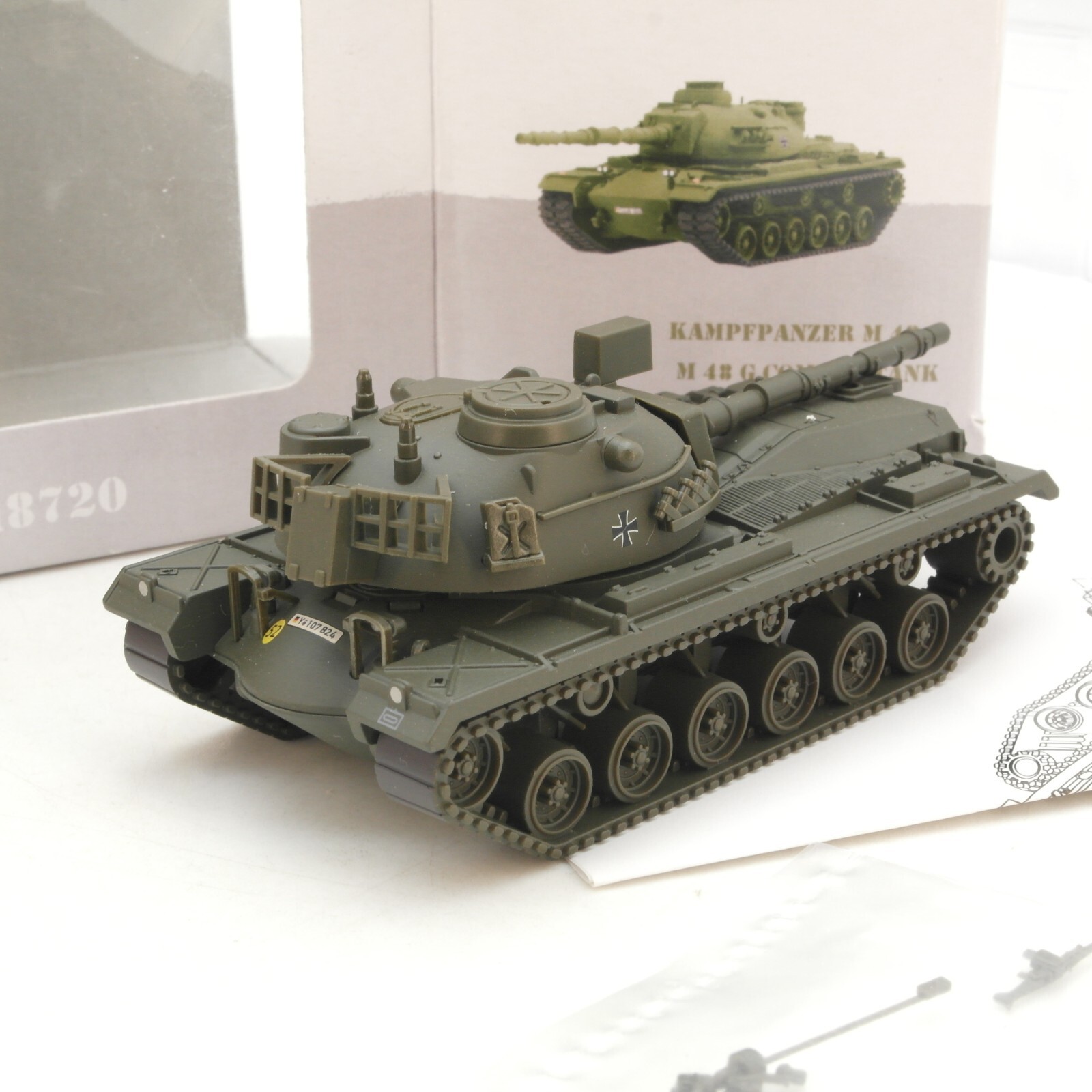 Märklin 1:87 18720 4MFOR Kampfpanzer M 48 G Militär in OVP RG5124 – Bild 3