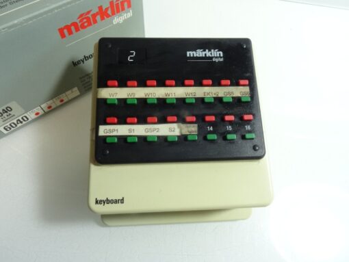 Märklin Digital 6040 Keyboard Stellpult in OVP QR3816 – Bild 3