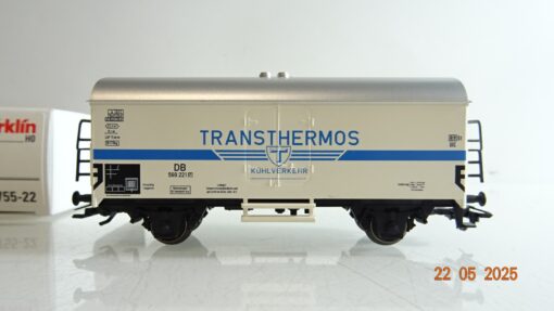 Märklin H0 00755-22 Kühlwagen TRANSTHERMOS der DB in OVP PR7967 – Bild 3