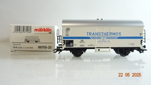 Märklin H0 00755-22 Kühlwagen TRANSTHERMOS der DB in OVP PR7967