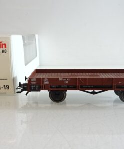 Märklin H0 00761-19 Niederbordwagen ohne Unimog der DB in OVP PR8075