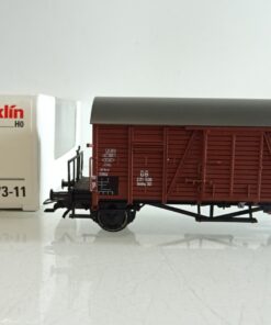 Märklin H0 00773-11 gedeckter Güterwagen mit Bremserbühne der DB in OVP PR8588