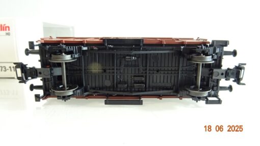 Märklin H0 00773-11 gedeckter Güterwagen mit Bremserbühne der DB in OVP PR8588 – Bild 5