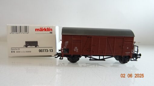 Märklin H0 00773-13 gedeckter Güterwagen der DB in OVP PR8115