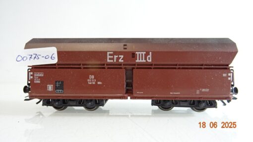 Märklin H0 00775-06 Selbstentladewagen Erz IIId der DB PR8569 o.