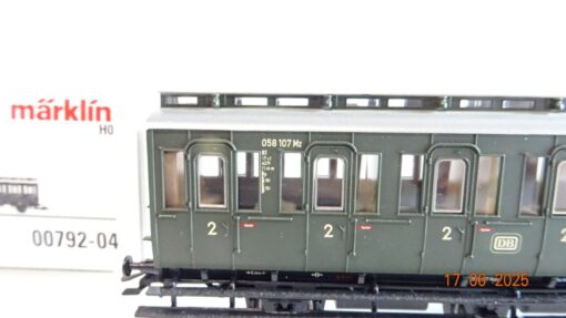 Märklin H0 00792-04 Abteilwagen 2. Kl. der DB in OVP PR8489 – Bild 3