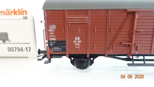 Märklin H0 00794-17 gedeckter Güterwagen der DB in OVP PR8209 – Bild 3