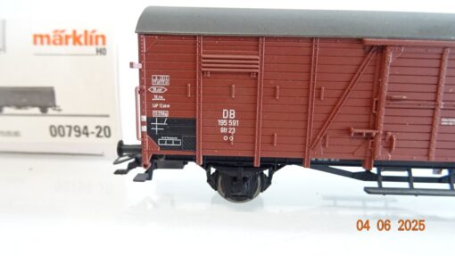 Märklin H0 00794-20 gedeckter Güterwagen der DB in OVP PR8206 – Bild 3