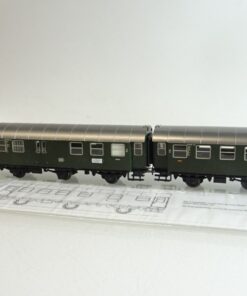 Märklin H0 00795-09 Umbauwagen-Set 2.Kl./Gepäckabt. der DB in OVP PR8294