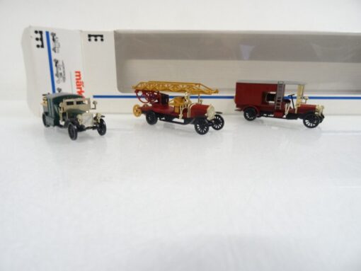 Märklin H0 1893 Set Oldtimer Feuerwehr 3-tlg. in OVP QR8944