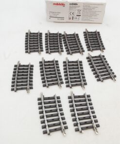 Märklin H0 2234 gebogenes Gleis R=424,6 mm K Gleis 10 Stück in OVP RG2417