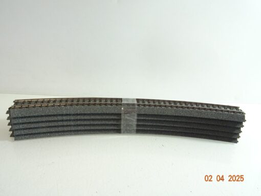 Märklin H0 24430 gebogenes Gleis R4=579,5 mm30° 5 Stück siehe Foto CK7196 o.