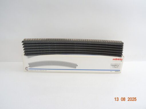 Märklin H0 24430 gebogenes Gleis R4=579,5 mm30° 6 Stück siehe Foto in OVP PK535