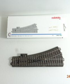 Märklin H0 24611 C Gleis Weiche links siehe Foto in OVP CK5574