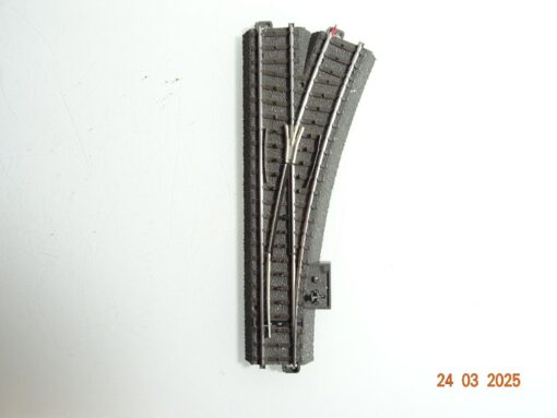 Märklin H0 24612 C Gleis Weiche rechts Antrieb u. Decoder siehe Foto CK6917 o.