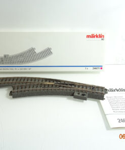 Märklin H0 24671 C-Gleis Bogenweiche links siehe Foto in OVP CK5133