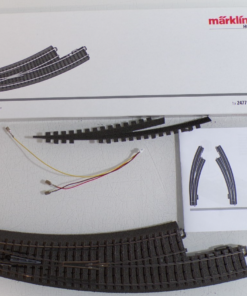 Märklin H0 24771 Bogenweiche links R3 30° siehe Foto in OVP PK2964