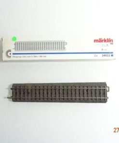 Märklin H0 24922 Übergangsgleis zum K Gleis siehe Foto in OVP CK5584