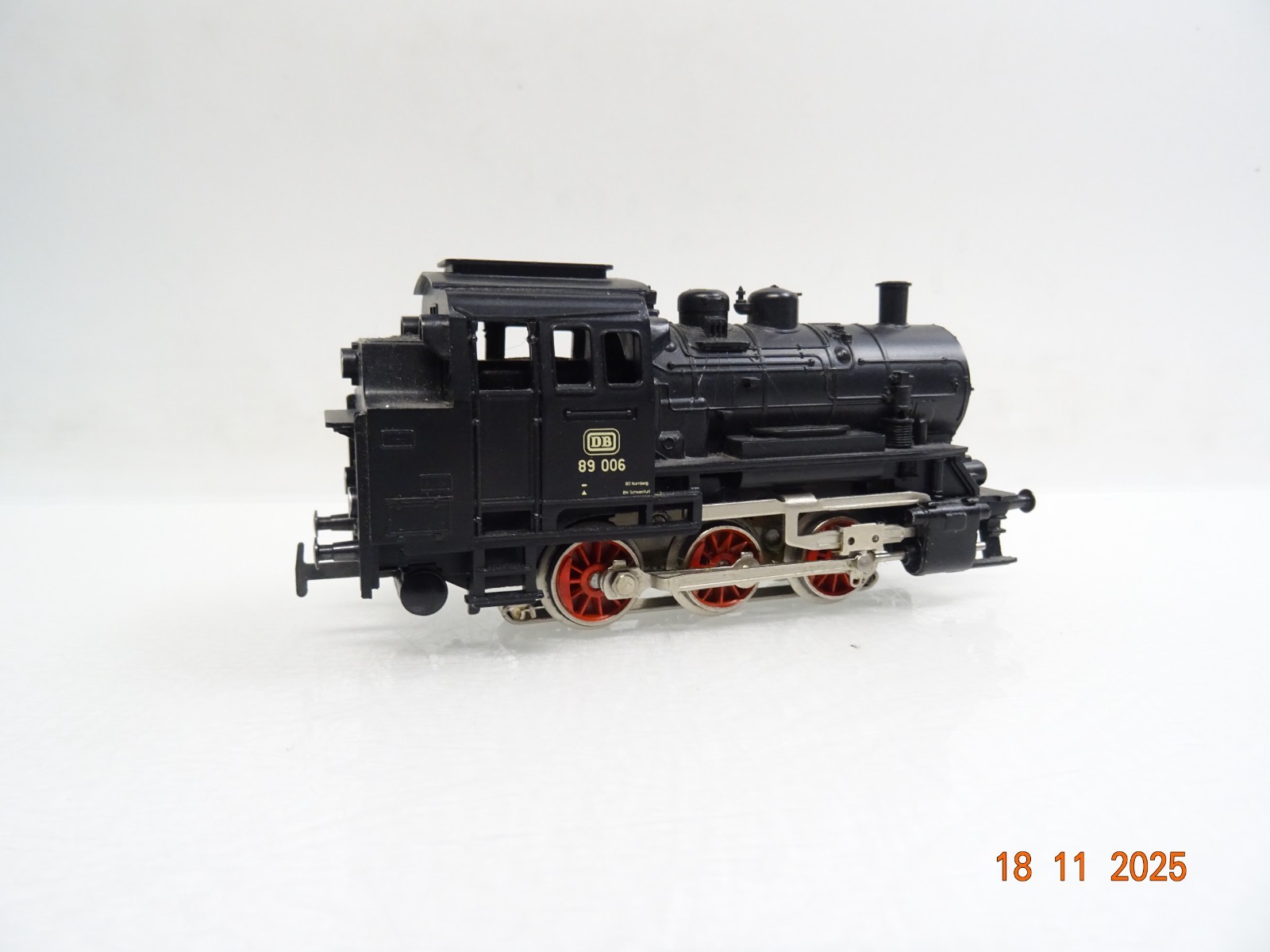 Märklin H0 3000 Dampflok BR 89 006 der DB in OVP JL4586 – Bild 3