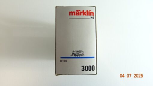 Märklin H0 3000 Dampflok BR 89 Leerverpackung siehe Foto CK9369