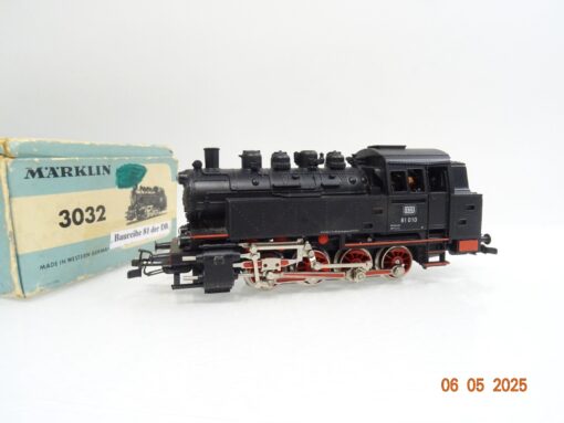 Märklin H0 3032 Dampflok BR 81 010 der DB in OVP JL421