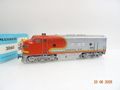 Märklin H0 3060 US Diesellok F7 Santa Fe in OVP JL1022