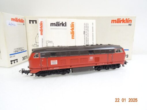 Märklin H0 3079 Diesellok BR 216 014-1 der DB Digital-Umbau in OVP LE8537