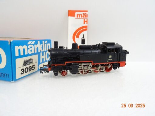 Märklin H0 3095 Dampflok BR 74 701 der DB in OVP LE9661