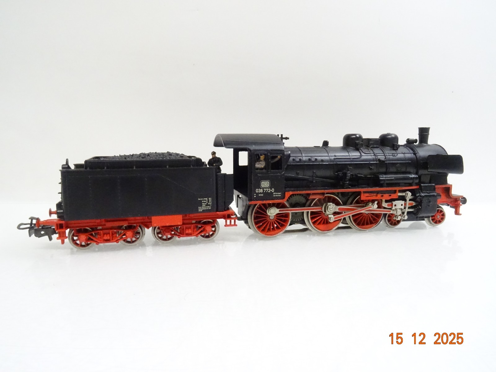 Märklin H0 3099 Dampflok BR 038 772-0 der DB in OVP JL5104 – Bild 3