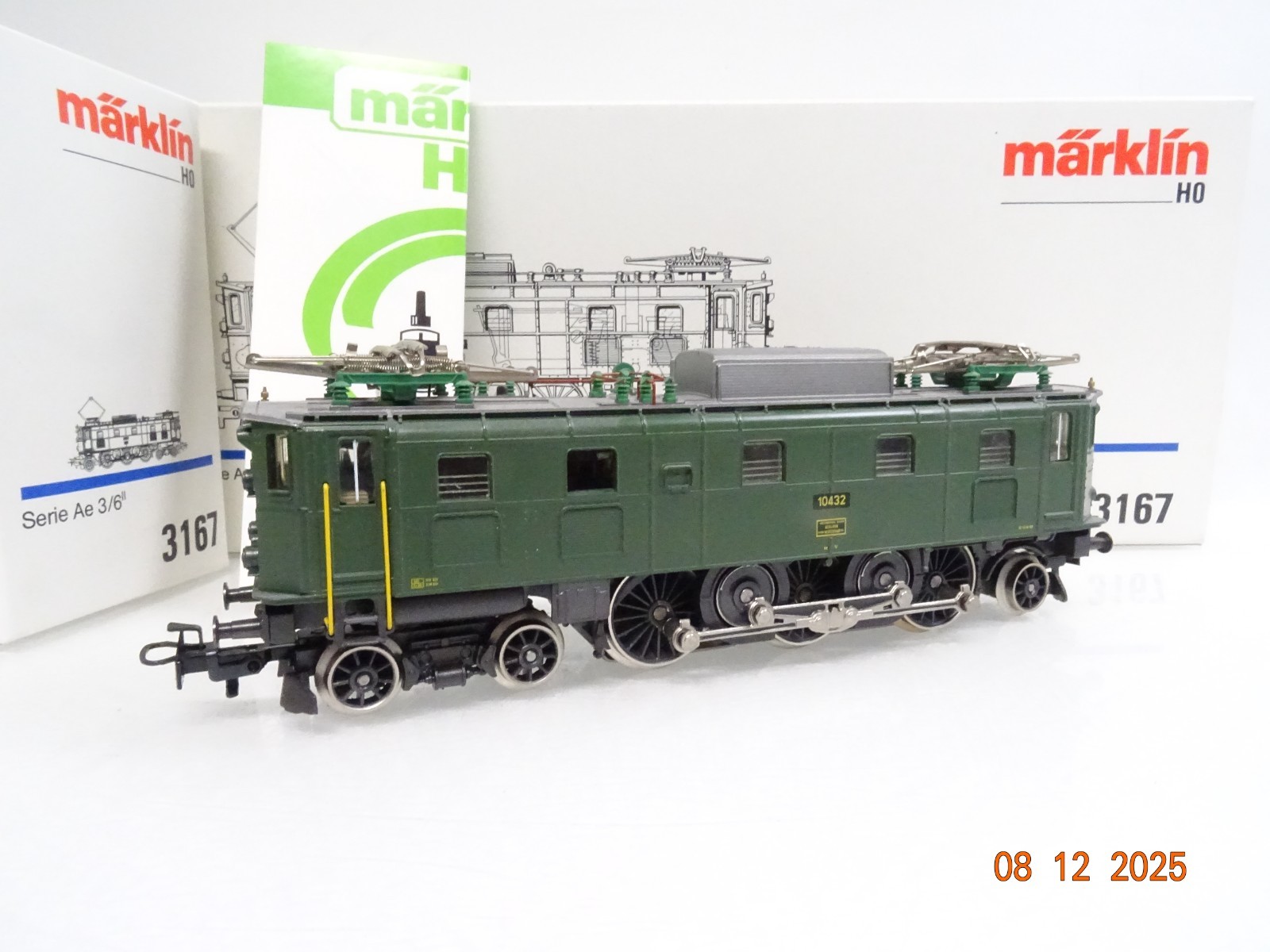 Märklin H0 3167 Schweiz E-Lok Ae 3/6 II der SBB in OVP JL4927