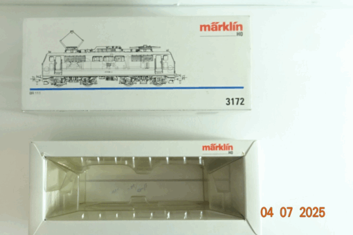 Märklin H0 3172 BR 111 E-Lok Leerverpackung siehe Foto CK9331 – Bild 3