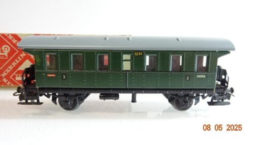 Märklin H0 3291 Donnerbüchse 3.Kl. Blech in EVP PR7492 – Bild 3
