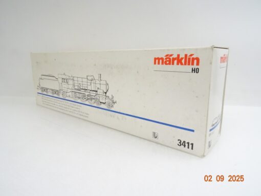Märklin H0 3411 Dampflok BR 18 126 der DB Delta Digital in OVP JL2726 – Bild 5