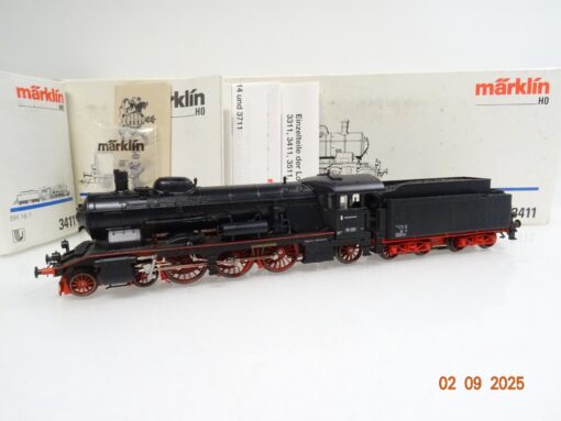 Märklin H0 3411 Dampflok BR 18 126 der DB Delta Digital in OVP JL2726