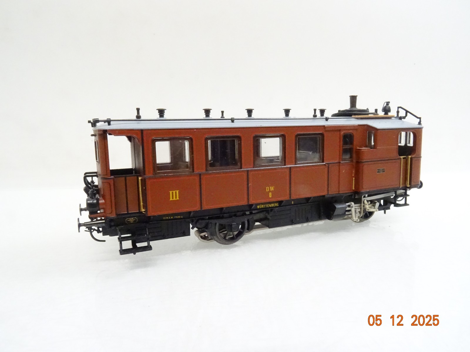 Märklin H0 3425 Dampftriebwagen DW 8 Kittel der DRG Delta in OVP JL4886 – Bild 3