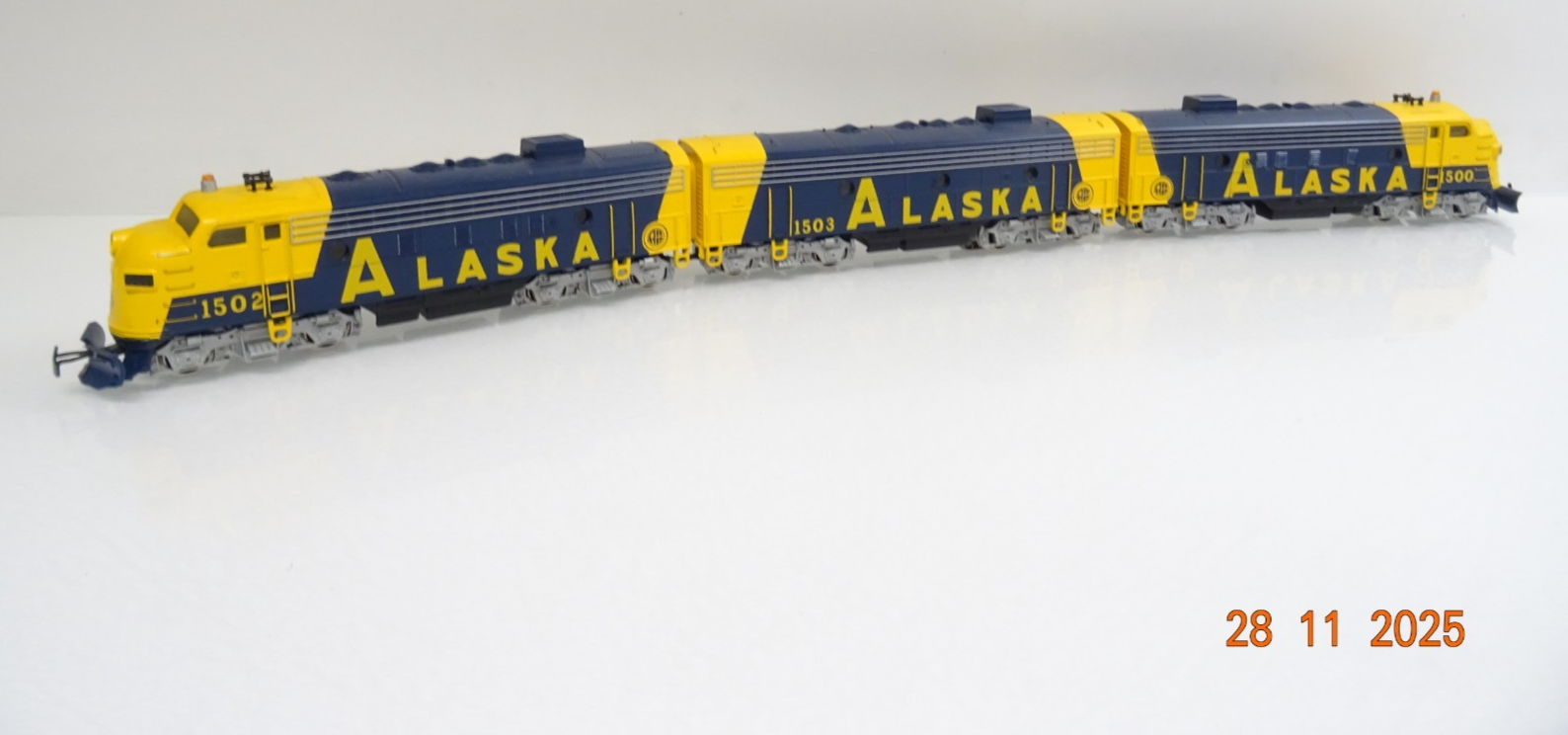 Märklin H0 3462 US Diesellok GM EMD F 7 der Alaska Railroad in OVP JL4759 – Bild 3