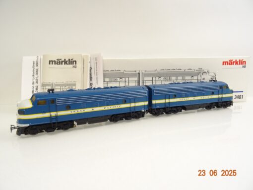 Märklin H0 3481 US Diesellok GM EMD f 7 Texas & Pacific Delta in OVP JL1030