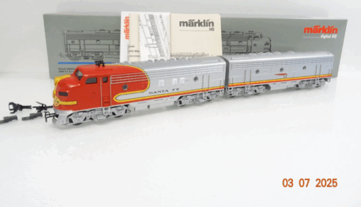 Märklin H0 37622 US Diesellok EMD F 7 Santa Fe Digital in OVP JL1190