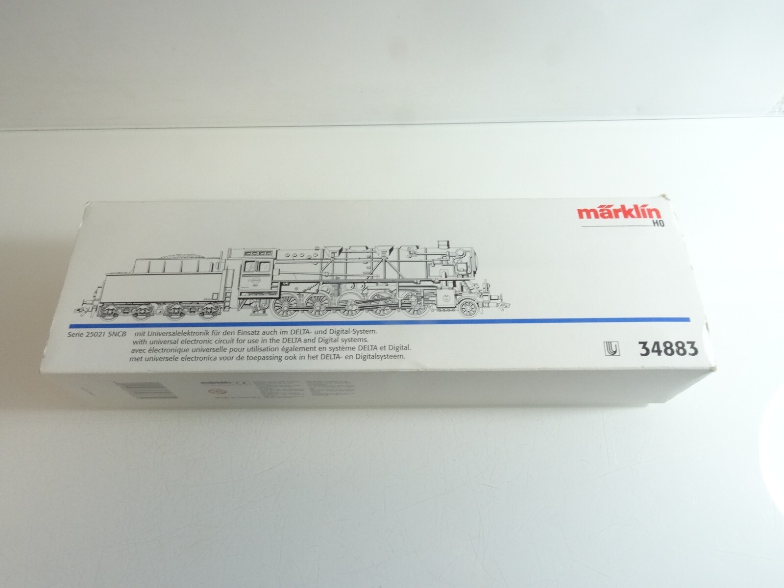 Märklin H0 3793 Leerverpackung für E Lok der DB, siehe Foto QR7393 – Bild 3