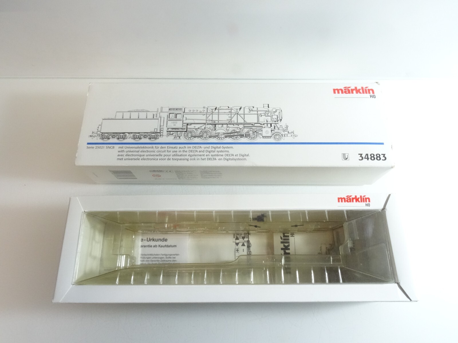 Märklin H0 3793 Leerverpackung für E Lok der DB, siehe Foto QR7393