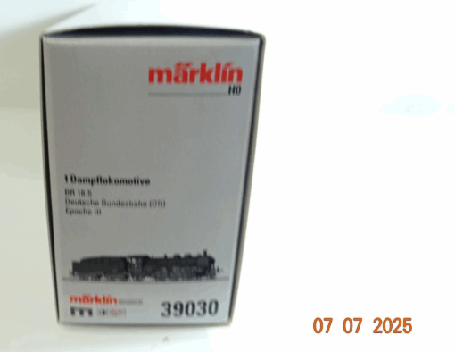 Märklin H0 39030 Dampflok BR 18.5 Leerverpackung siehe Foto CK9382